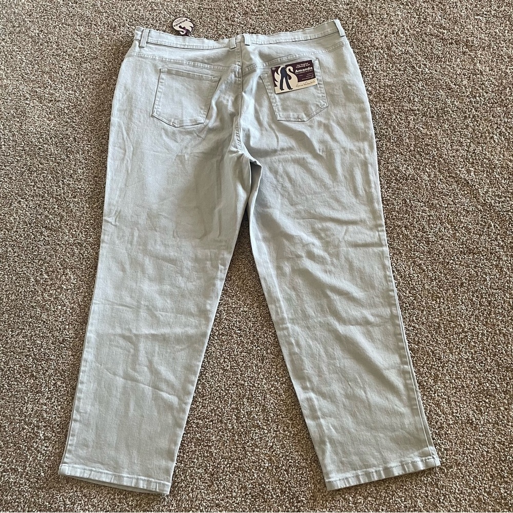 Gloria Vanderbilt Amanda Classic Original Flattering Jeans Womens 22W Straight - Picture 8 of 13